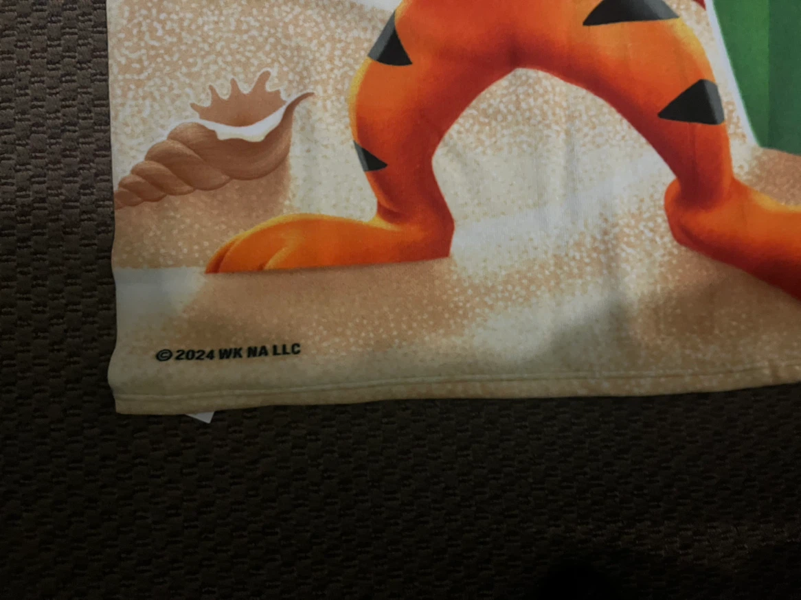Rare- Kellogg's Frosted Flakes Tony the Tiger Beach Towel - photo 2