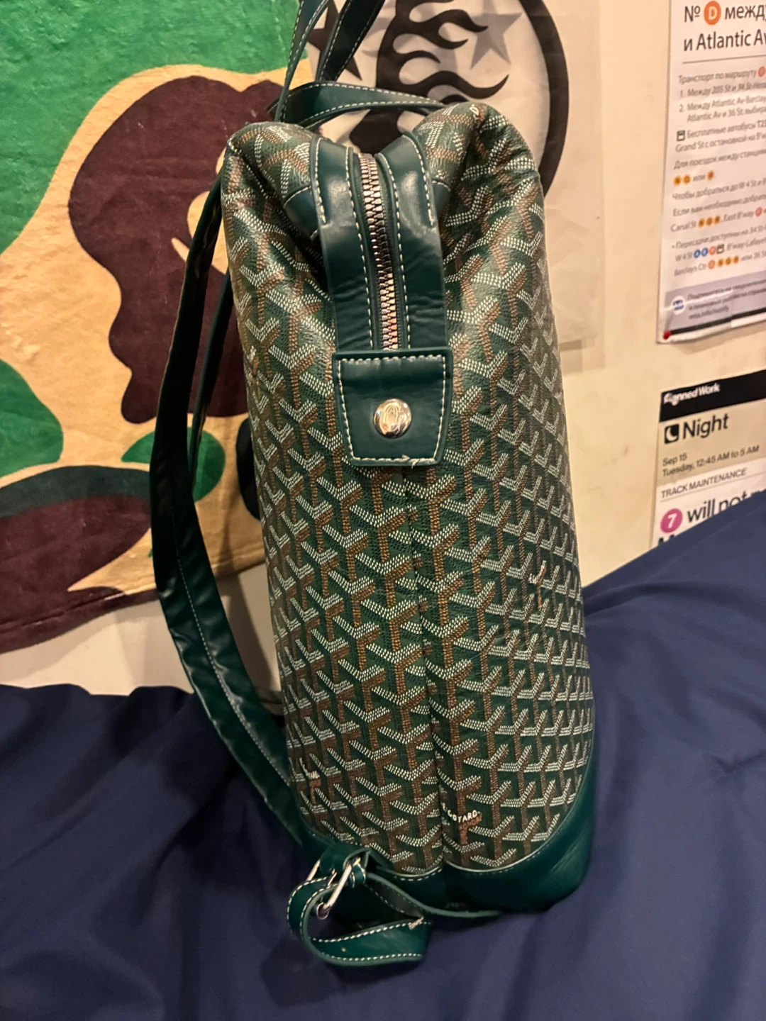 Green Patterned Backpack - photo 2