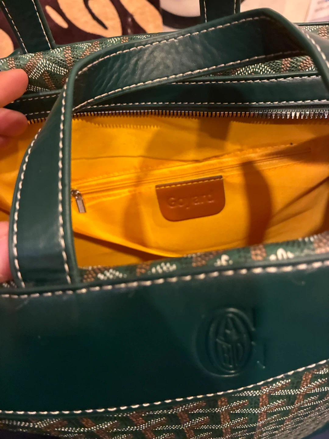 Green Patterned Backpack - photo 5