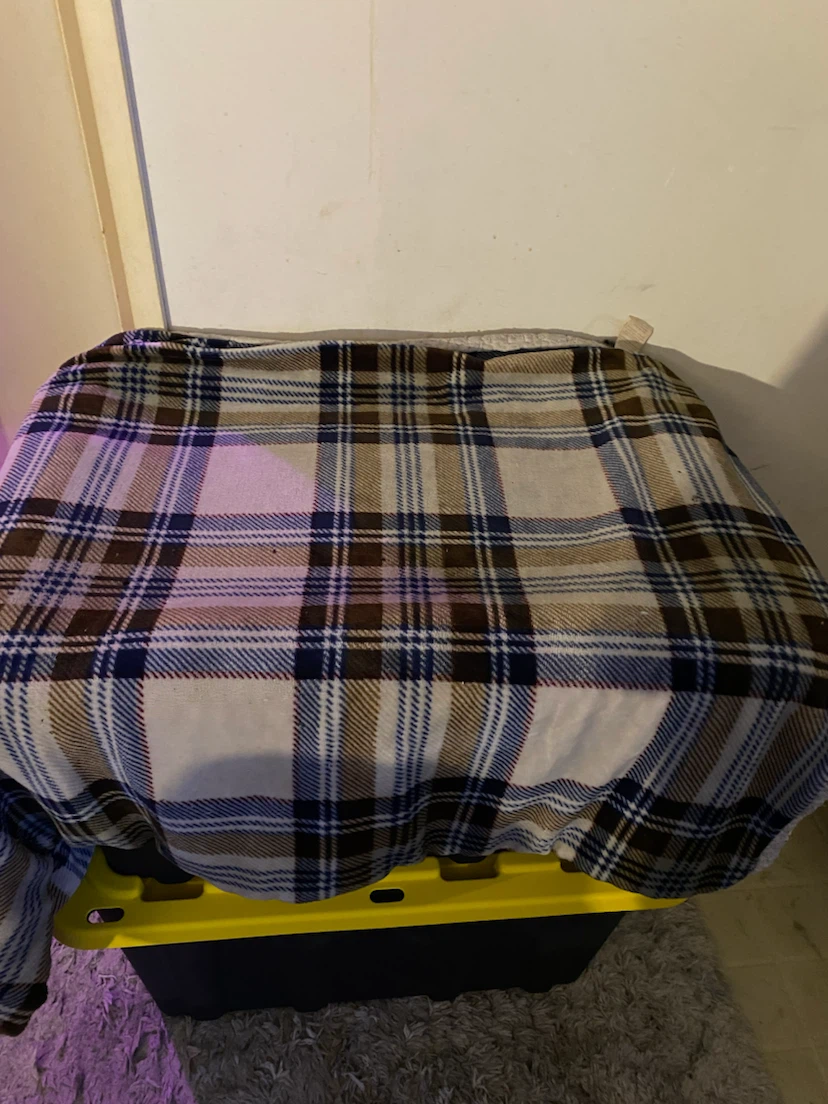 Plaid Fleece Throw Blanket