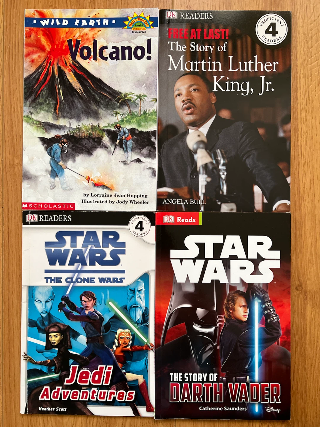 Scholastic and DK Reader Books - Level 4