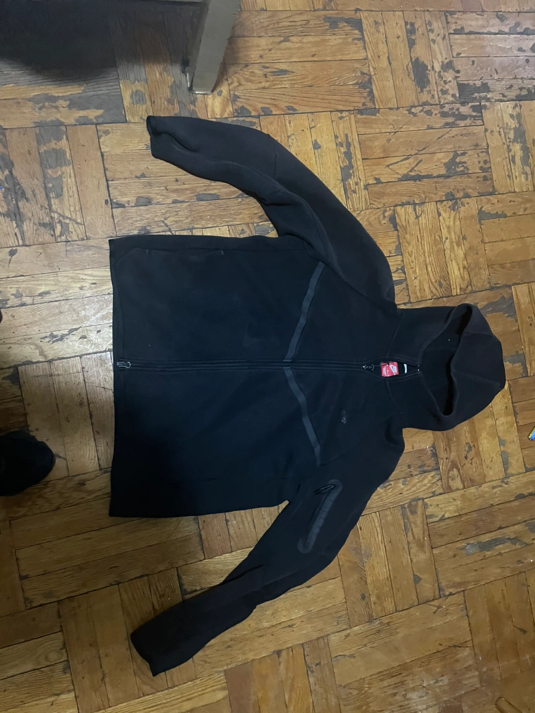 Nike Tech Fleece Full-Zip Hoodie Black XL