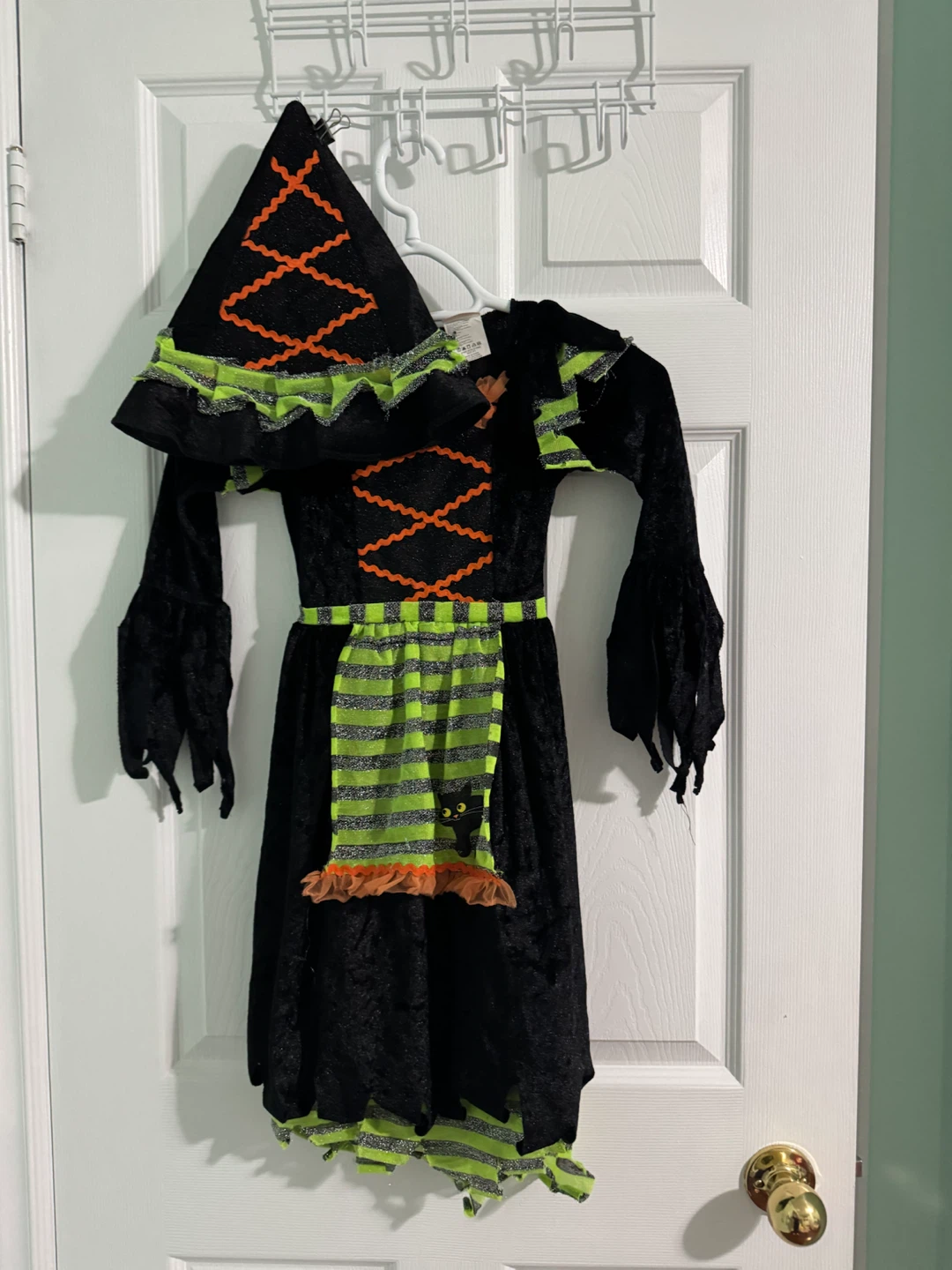 Girls Witch Costume with Hat