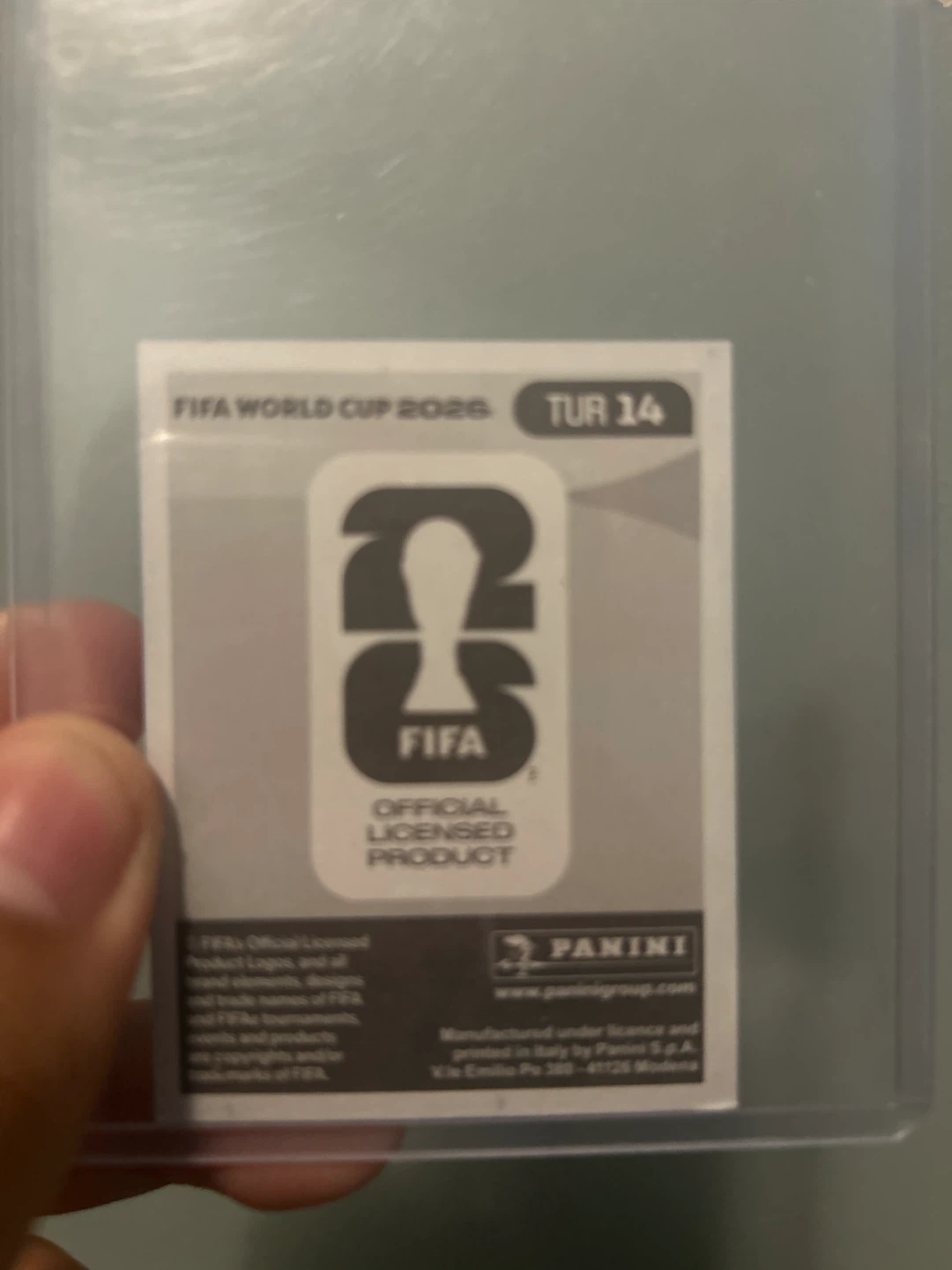 Arda Guler Panini FIFA World Cup 2026 Sticker - photo 2