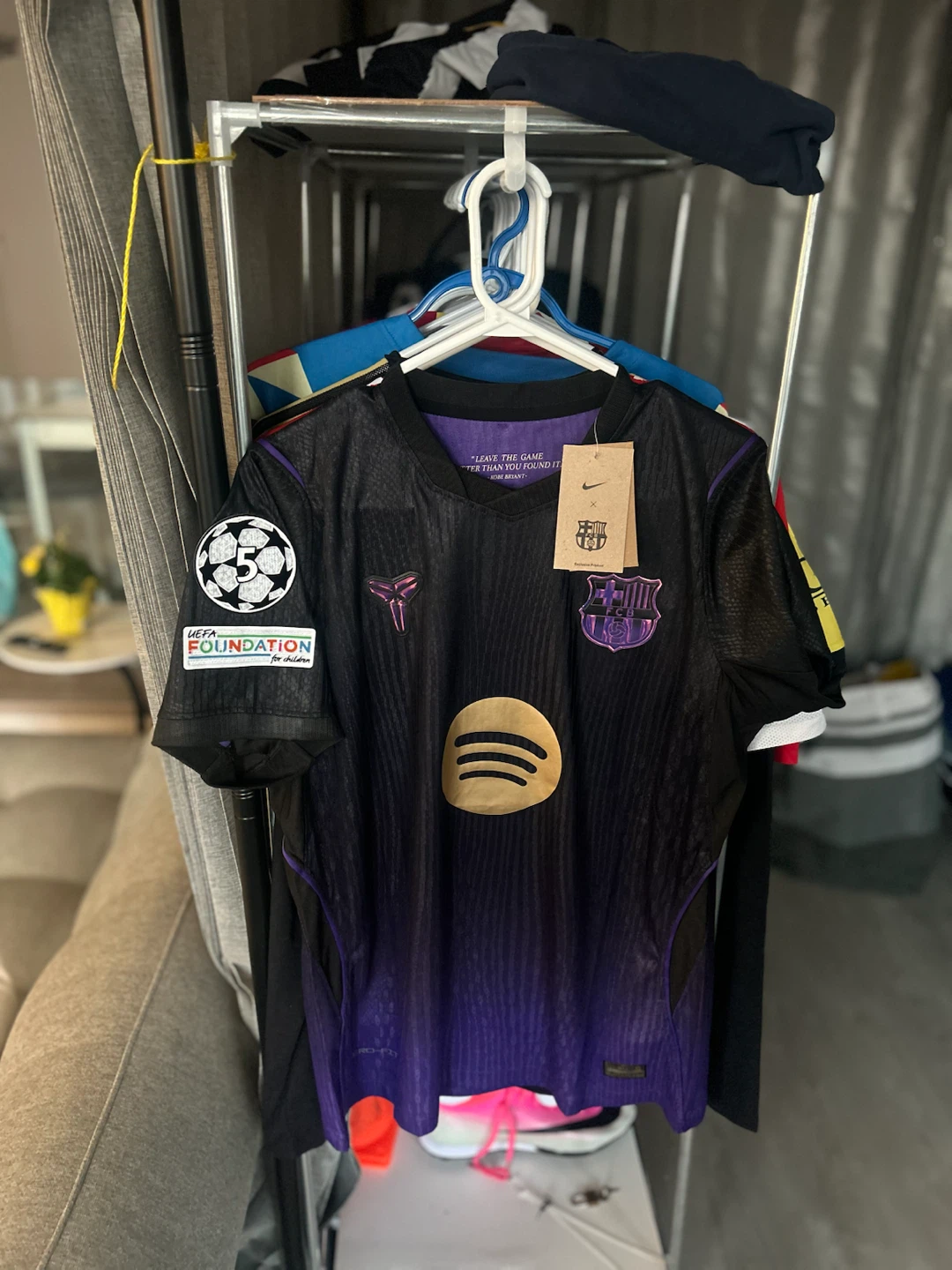 FC Barcelona x Kobe Bryant Lamine Yamal Jersey