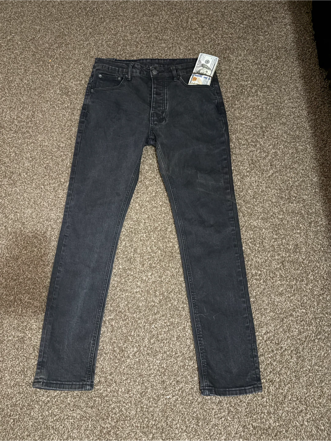 KSUBI Black Jeans
