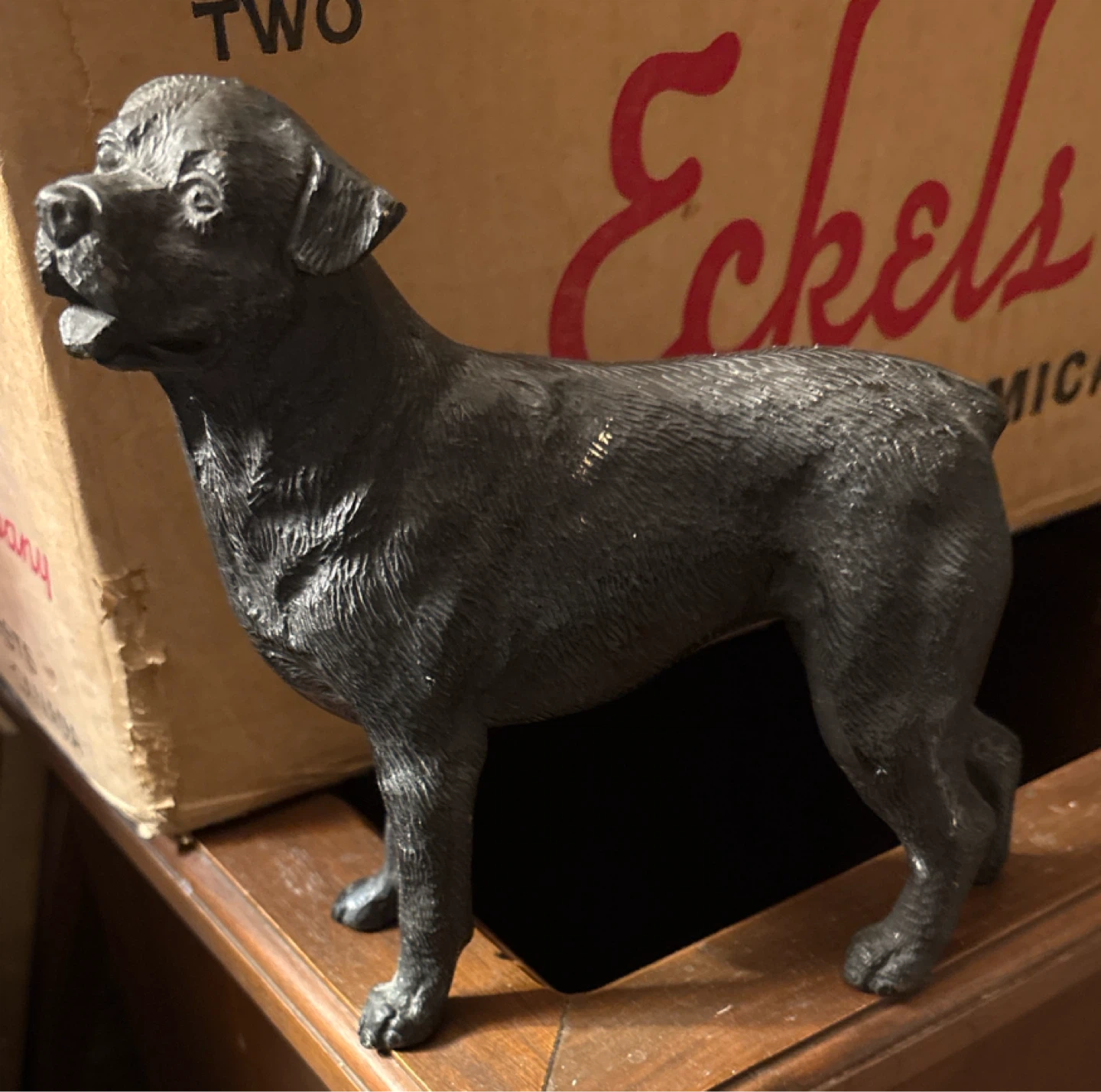 Cast Iron Dog  Door stop Figurine