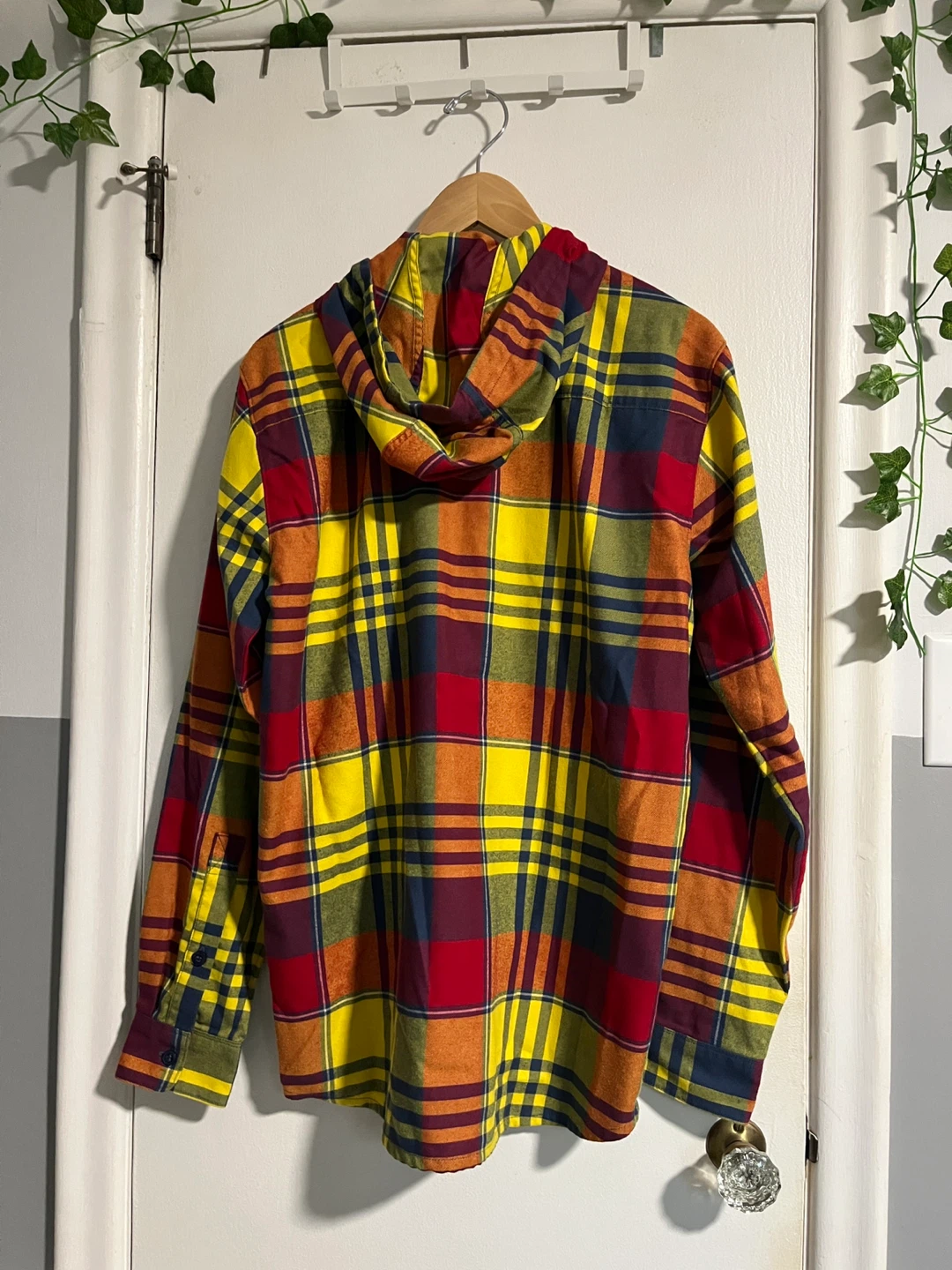 Men’s Burton Plaid Hooded Shirt - S - photo 2