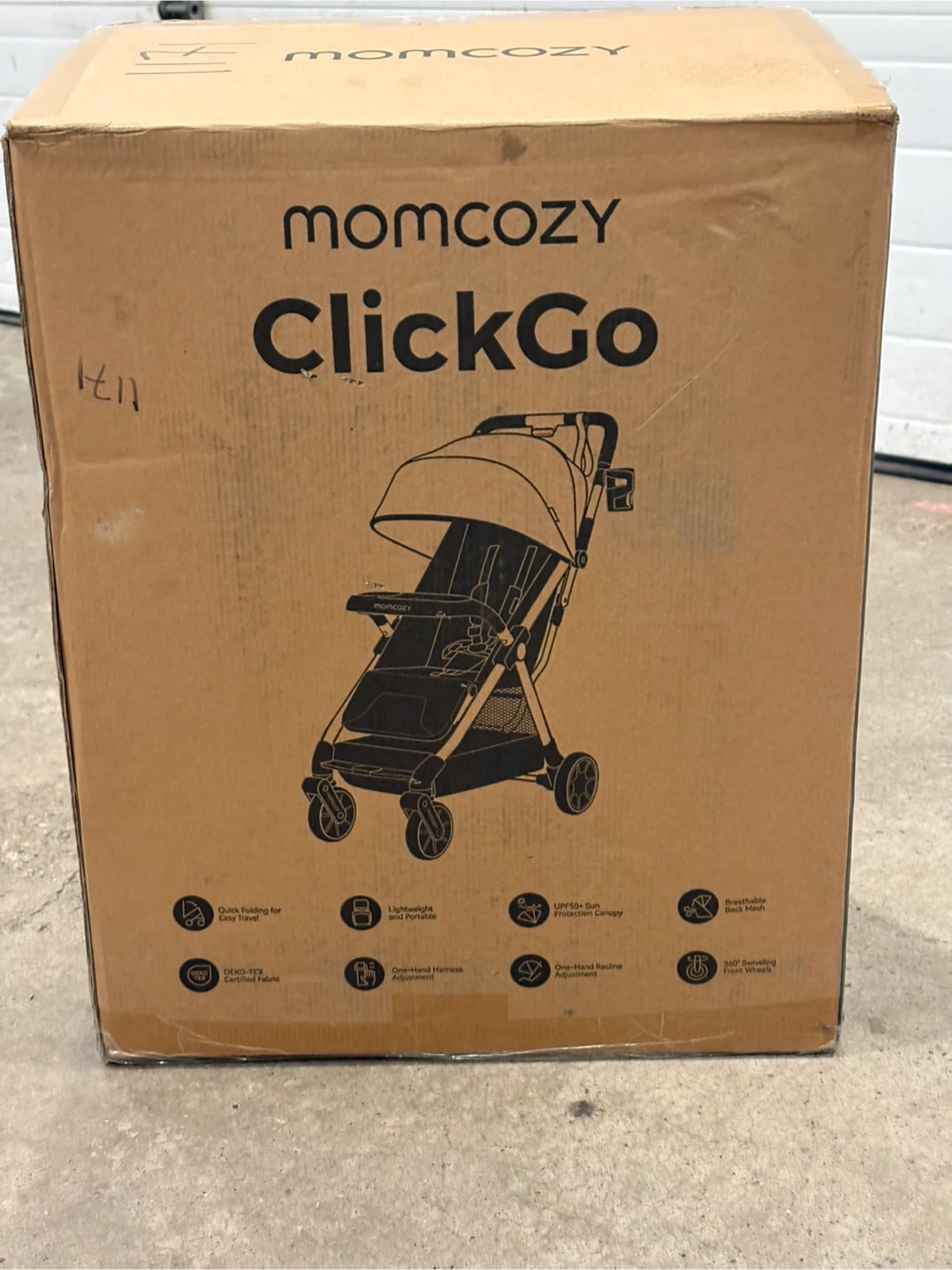 Momcozy ClickGo Stroller - Black - photo 2