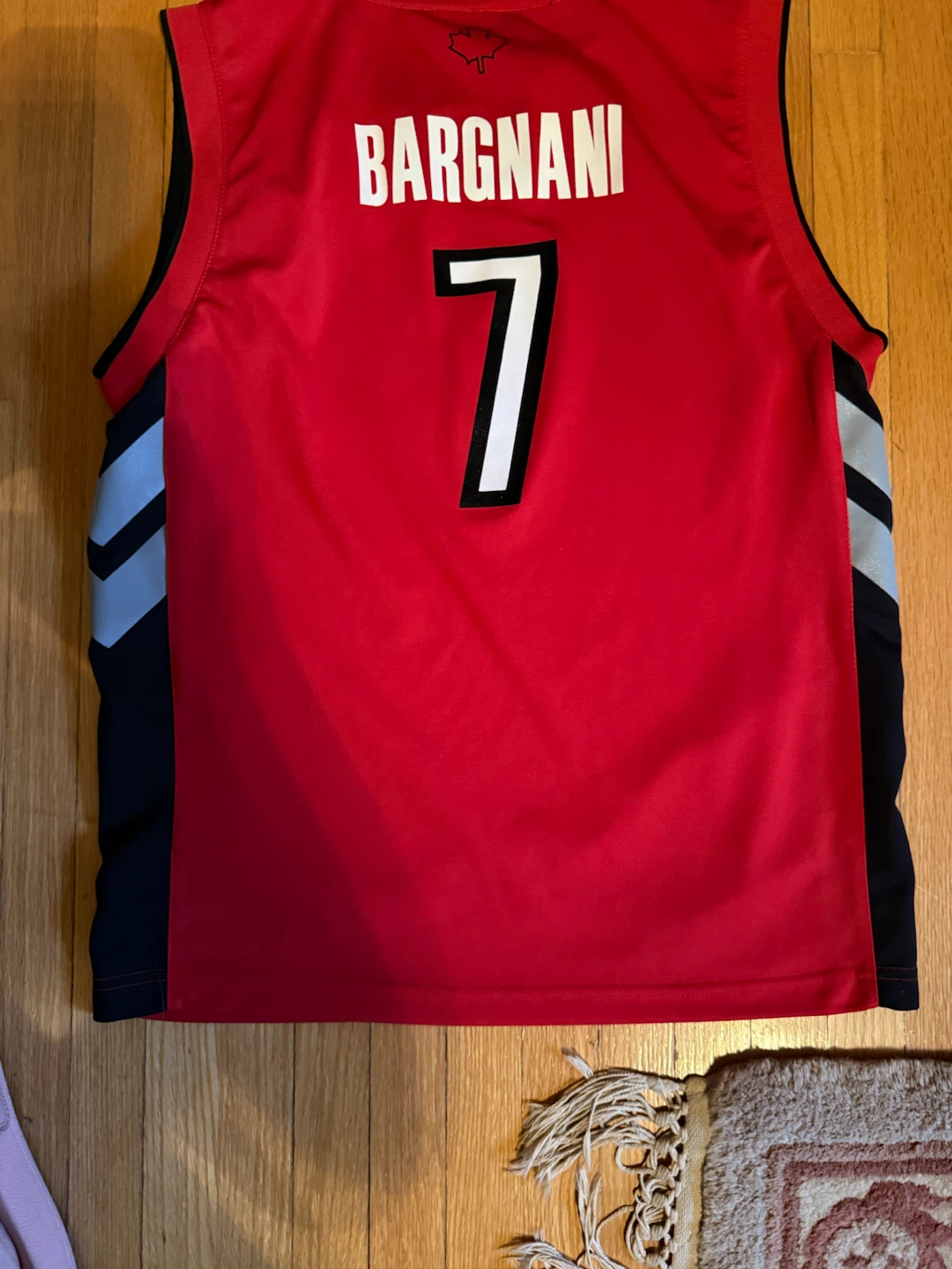 Adidas Andrea Bargnani Raptors Jersey Size L - photo 3