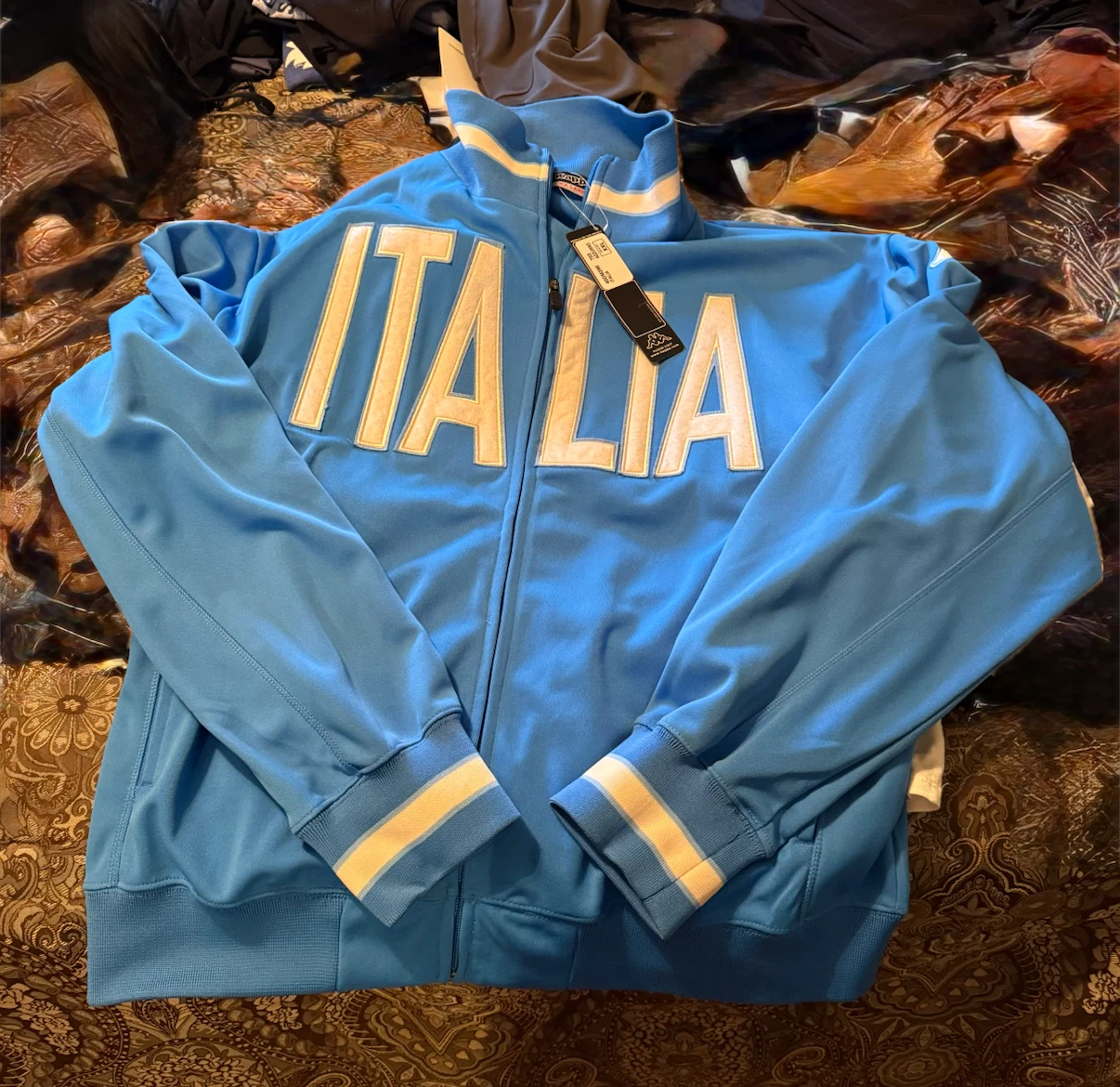 Kappa Italia Track Jacket Blue XXL