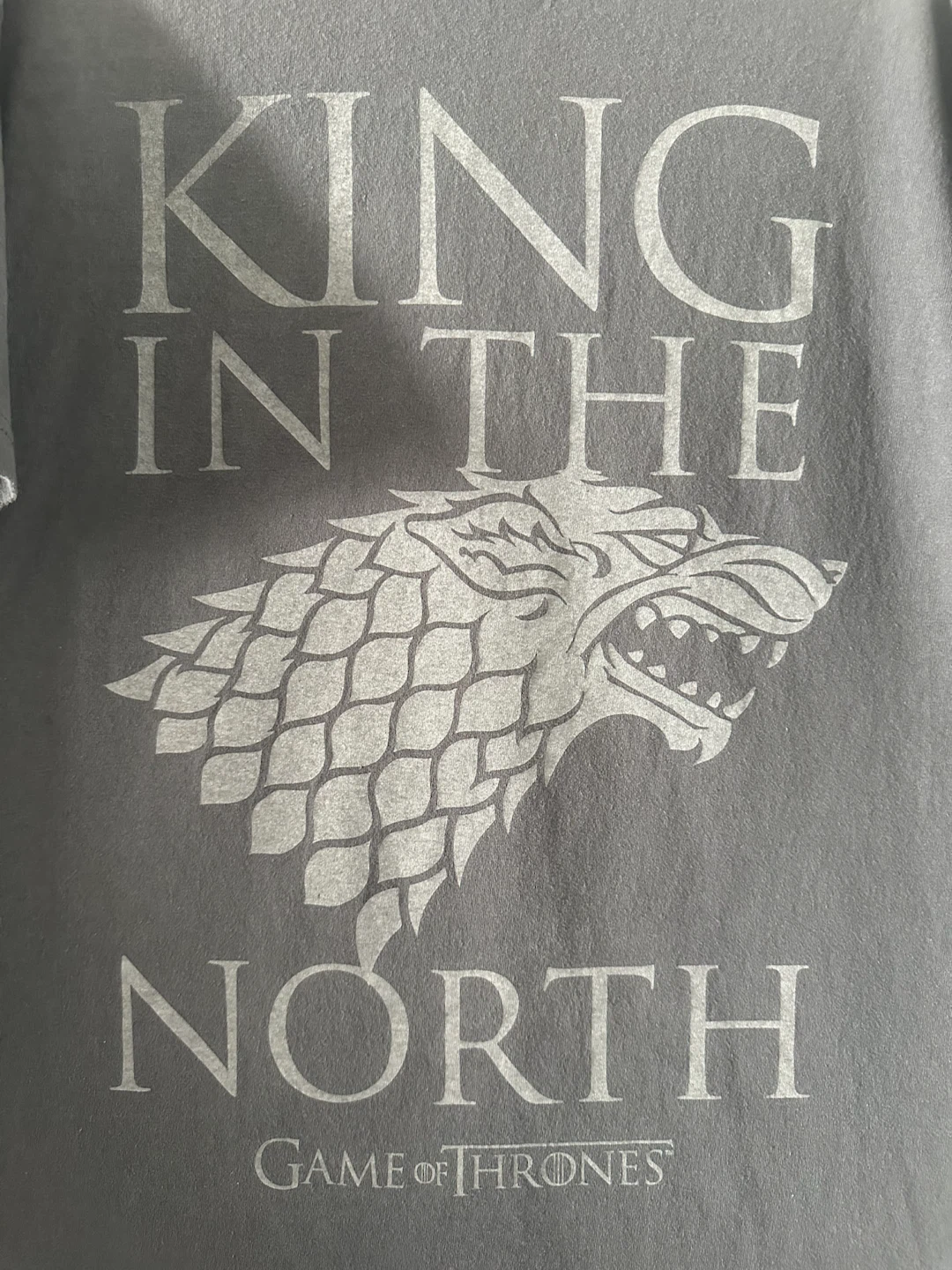 HBO Game of Thrones King in the North T-Shirt - photo 2