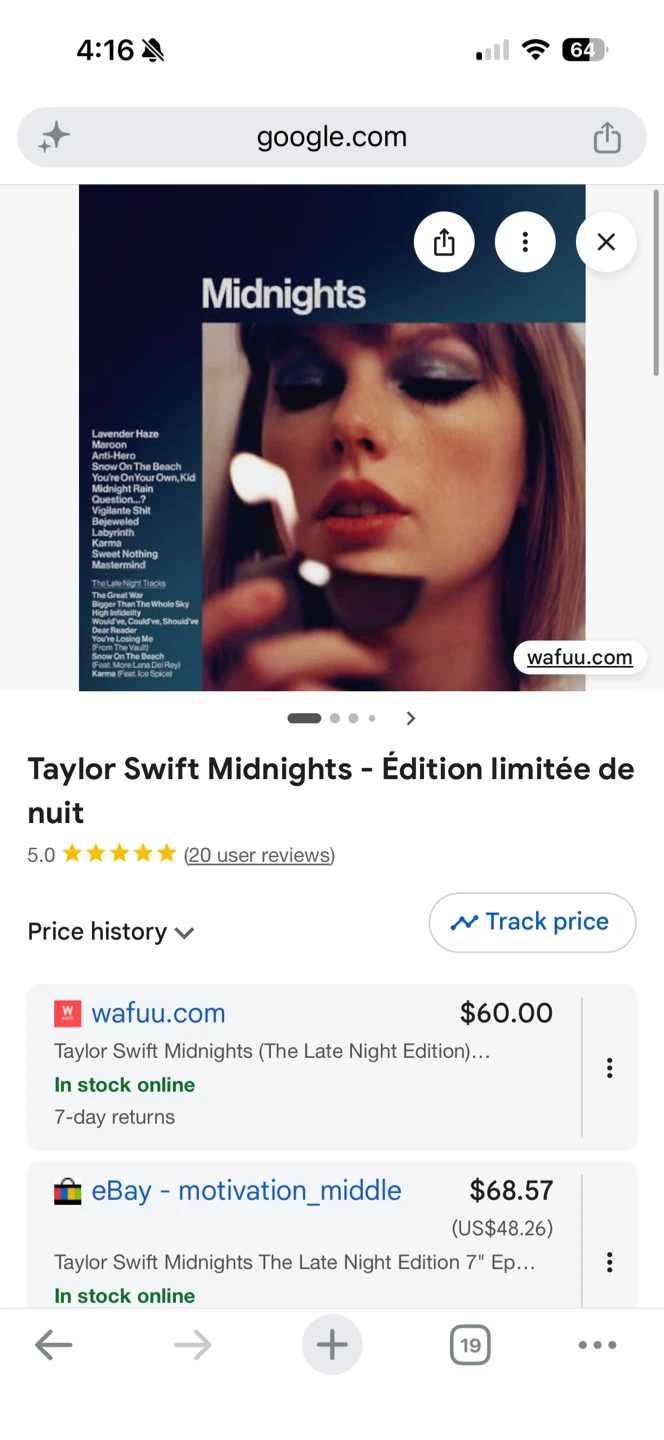 $70->$50Taylor Swift CD /Rare sold-out limited edition