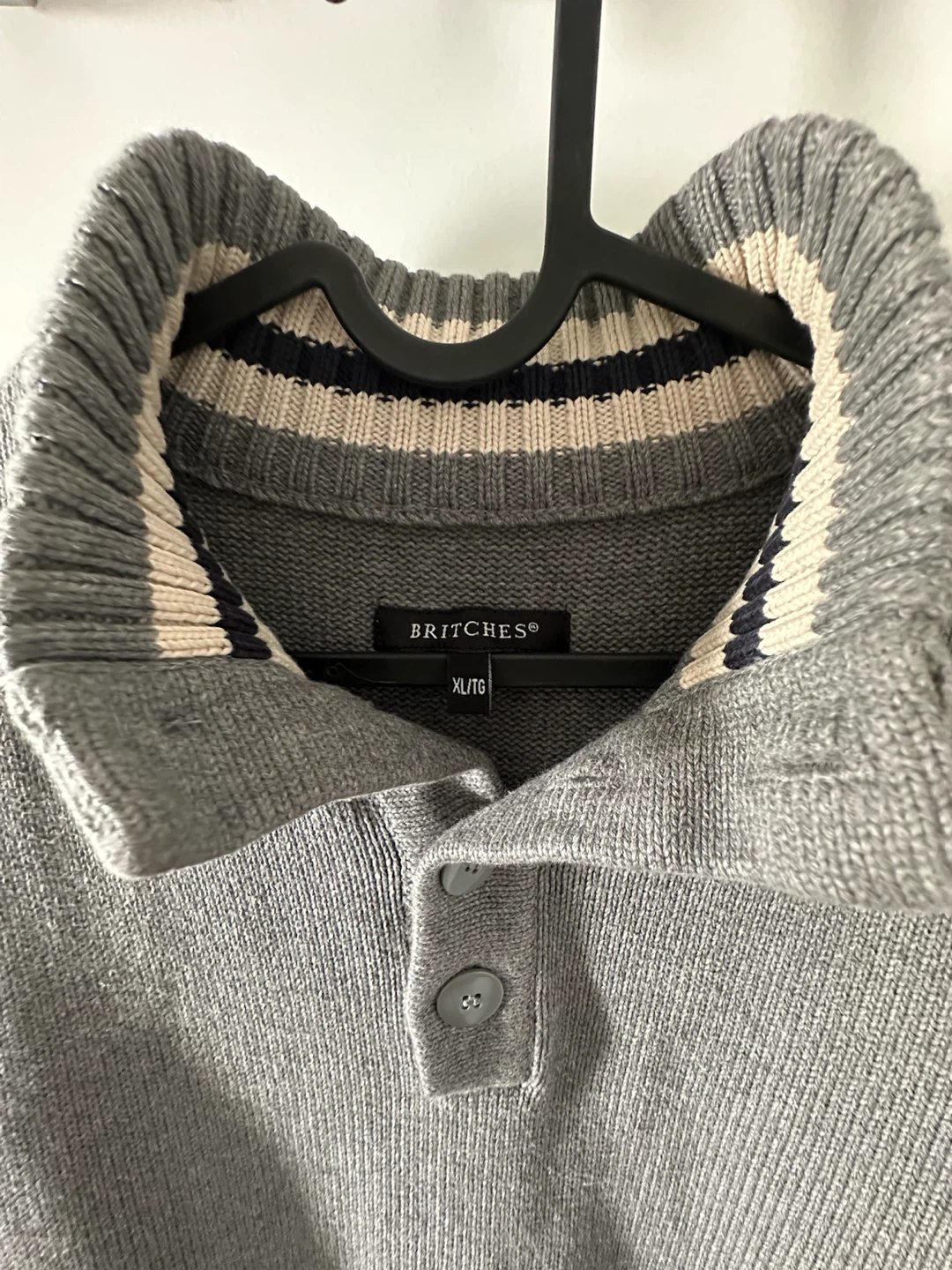 Britches Grey Pullover Sweater - photo 2