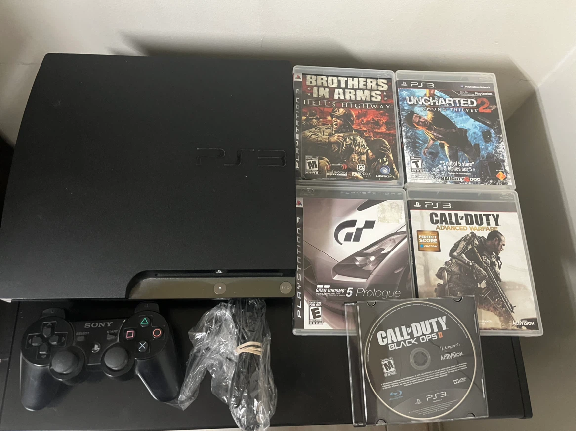 READ DESCRIPTION-  Sony PlayStation 3 Slim Bundle