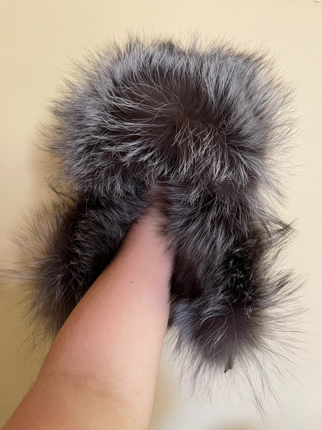 FRR Canada genuine leather real fox fur winter hat, Y2K - photo 2