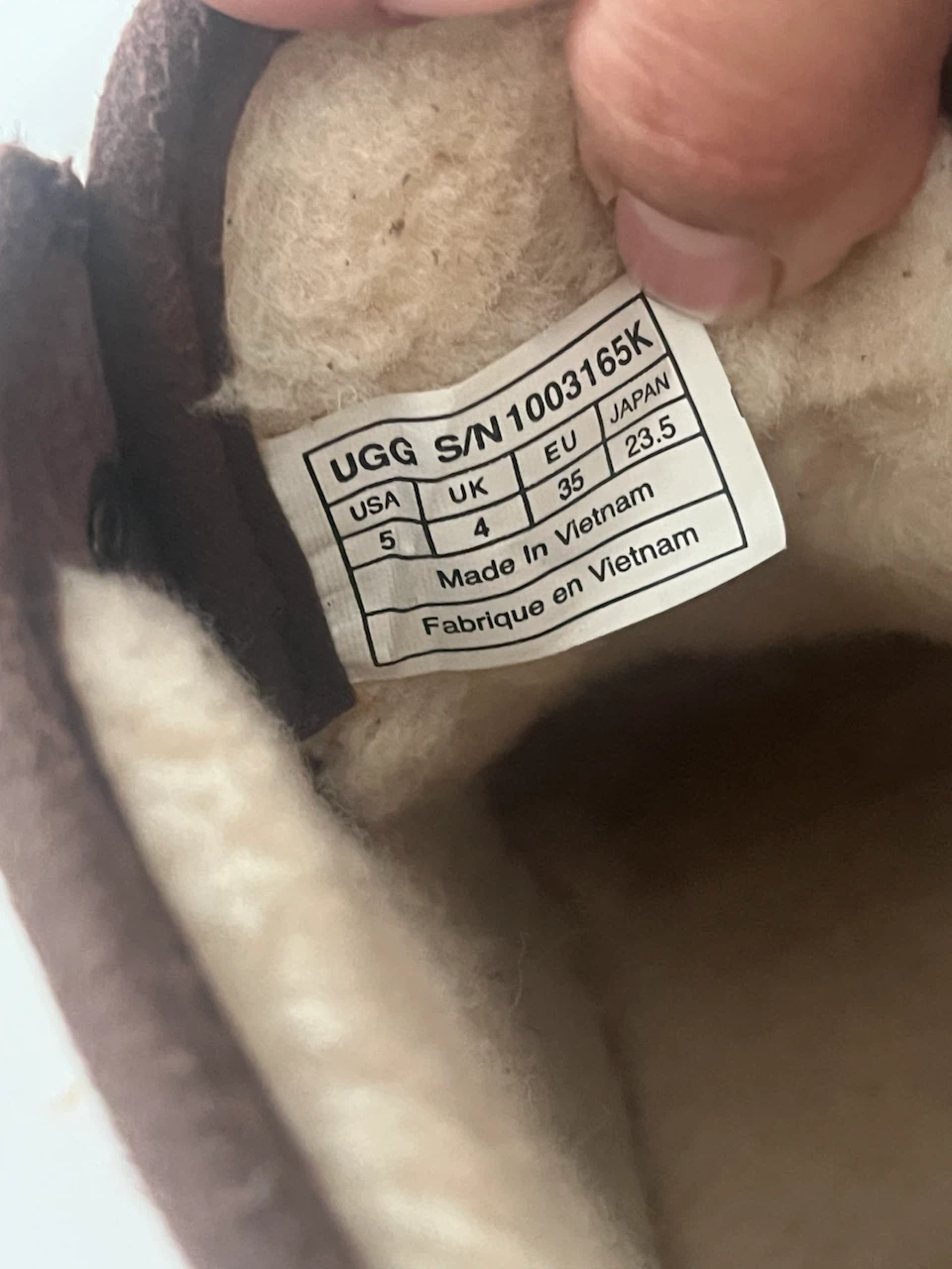 UGG Leather Lace-Up Boots Size 5 - photo 3