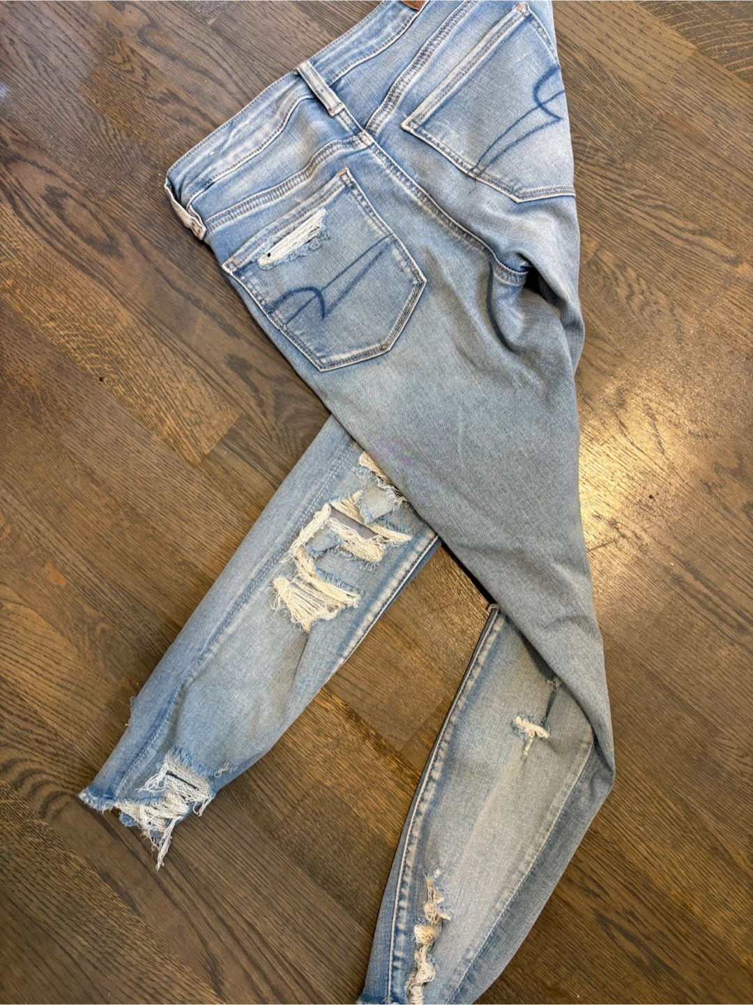 American Eagle Ripped Jeans Size 6 Short - photo 3