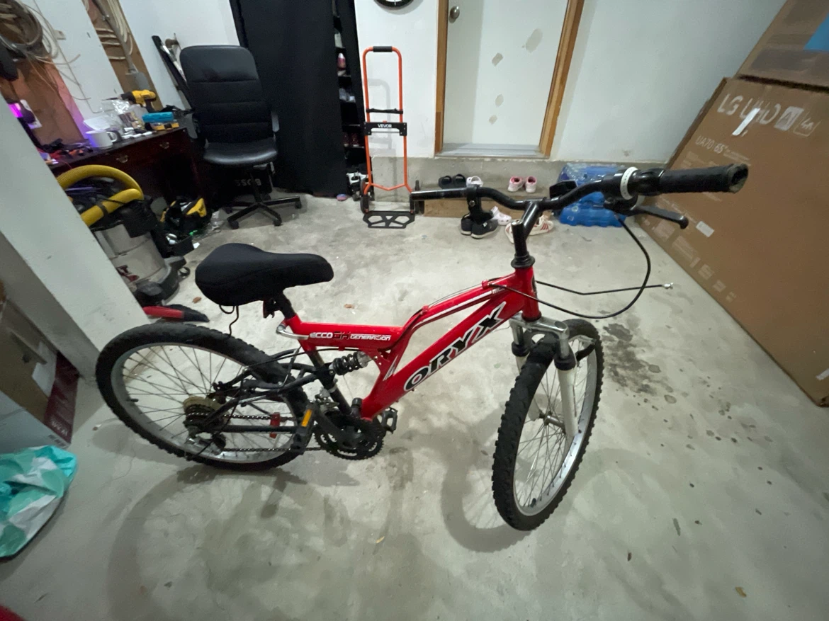 Vintage Red Oryx Ecco Mountain Bike
