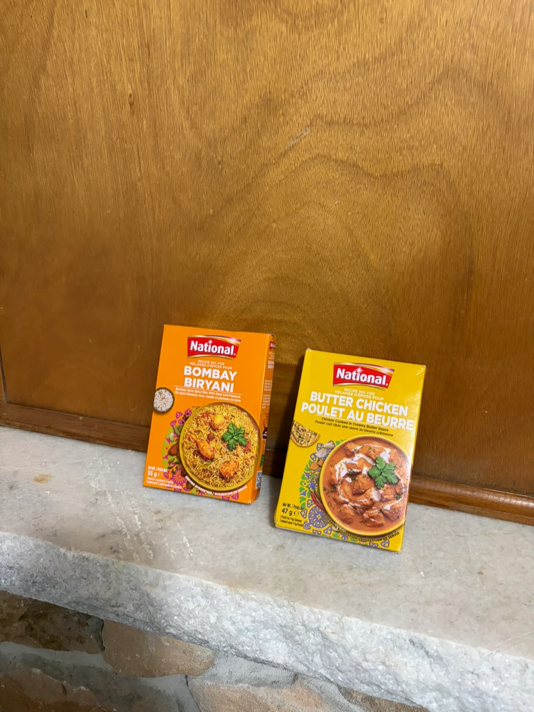 National Recipe Mixes - Bombay Biryani & Butter Chicken