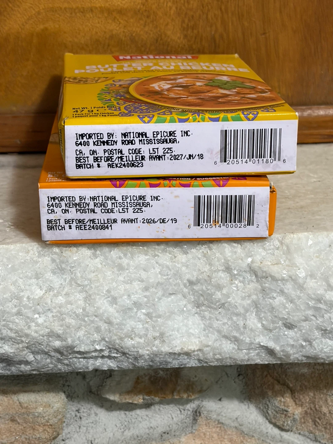National Recipe Mixes - Bombay Biryani & Butter Chicken - photo 3