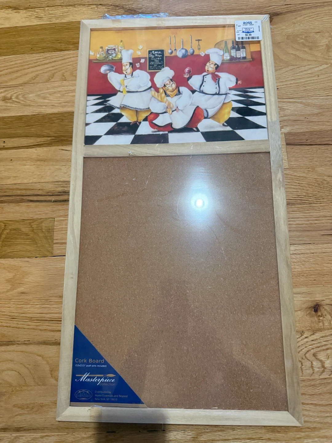 Home Essentials Chef Cork Board