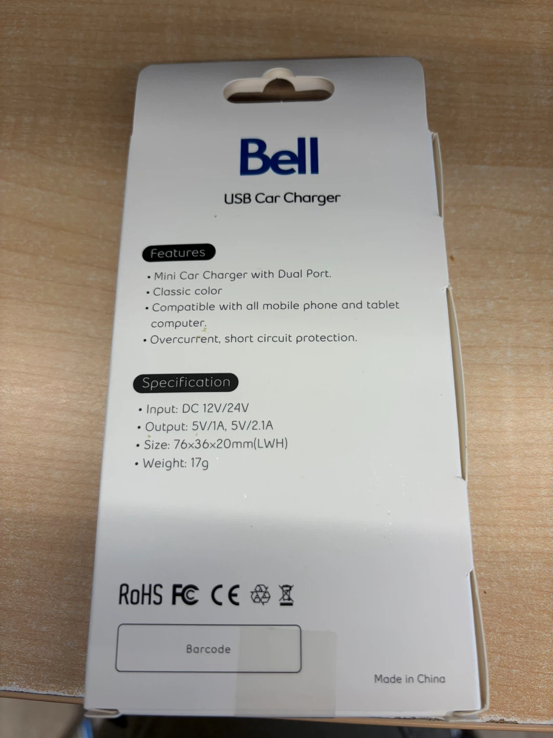 Bell Dual USB Car Charger - photo 2