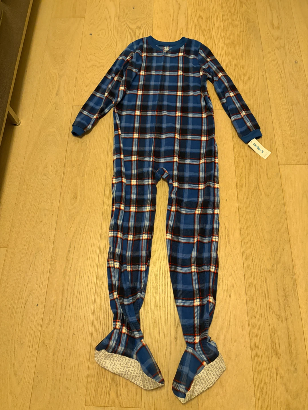 Carters footed pjs size 12 - 2 pairs