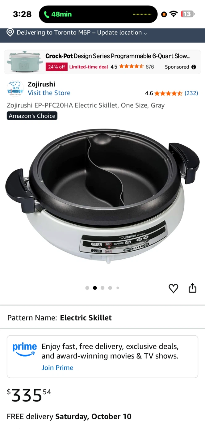 Zojirushi Electric Skillet - photo 2