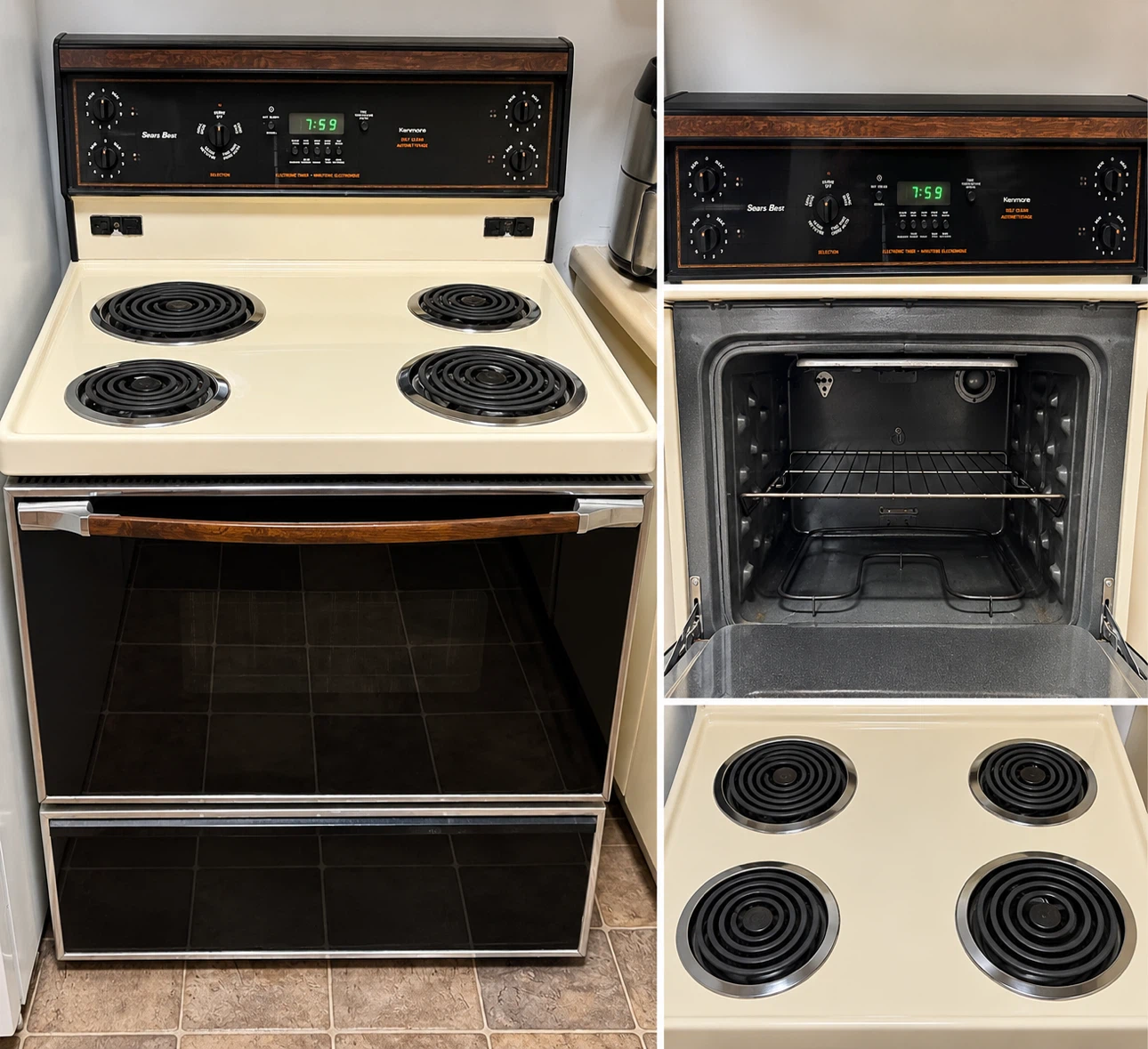 Kenmore Sears Best Electric Stove
