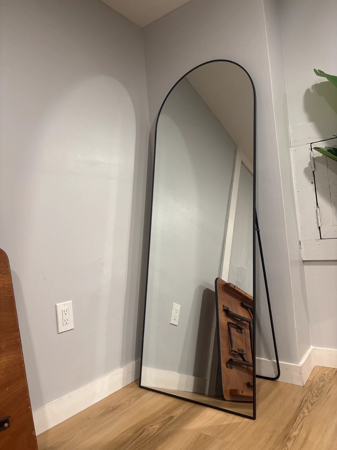Arched Full Length Floor Mirror