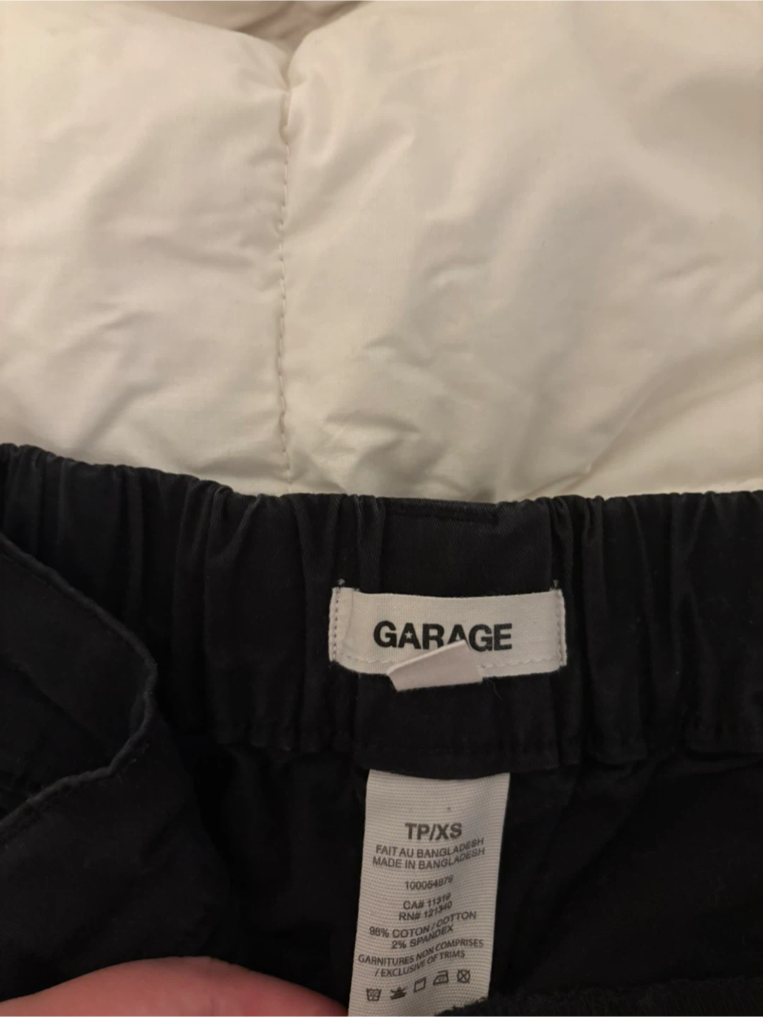 Garage Black Cargo Joggers - photo 3