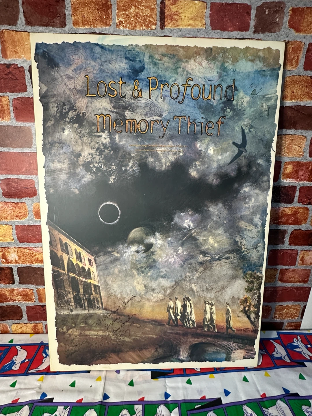 Lost & Profound Memory Thief Vintage Poster