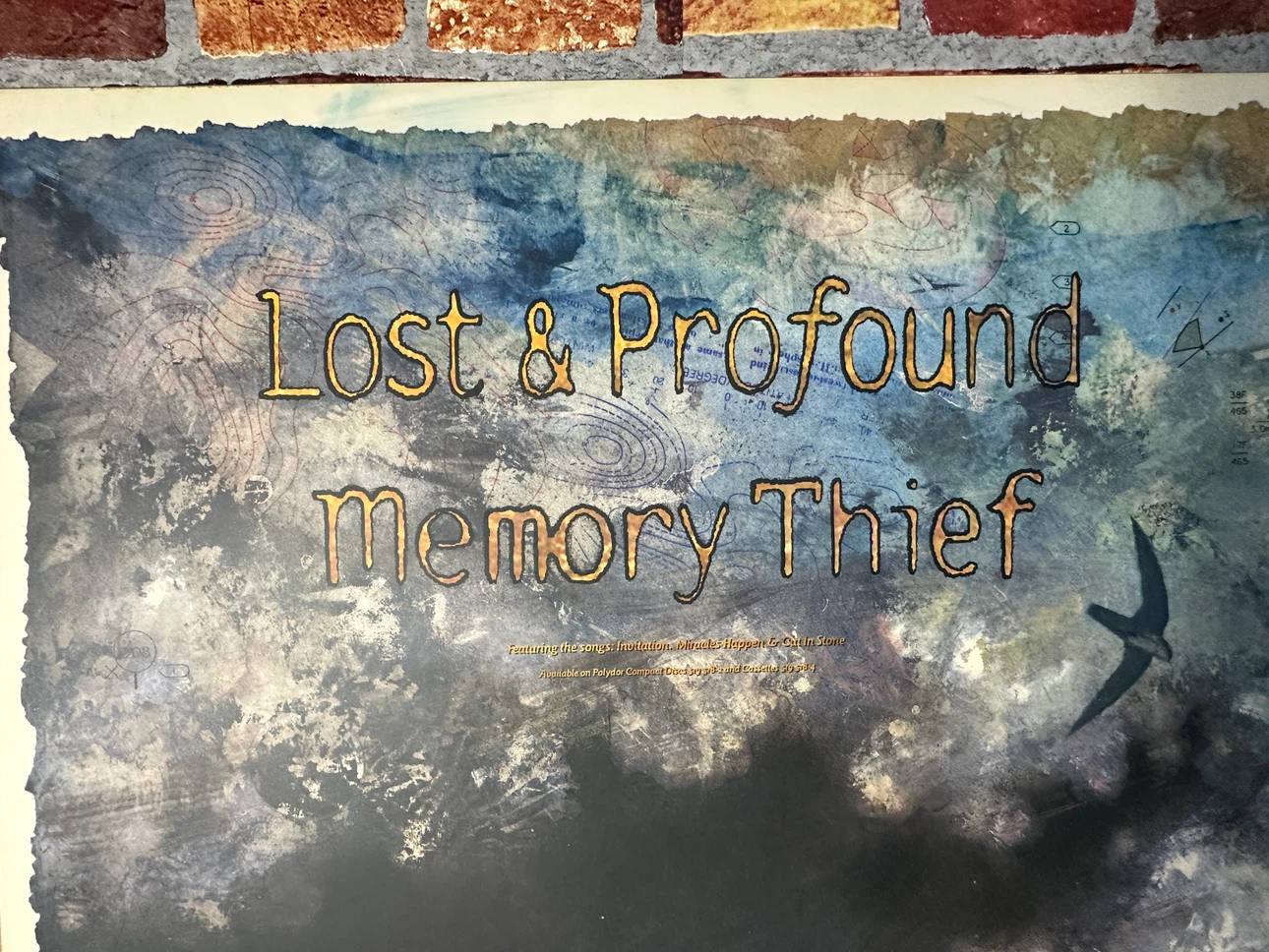 Lost & Profound Memory Thief Vintage Poster - photo 2