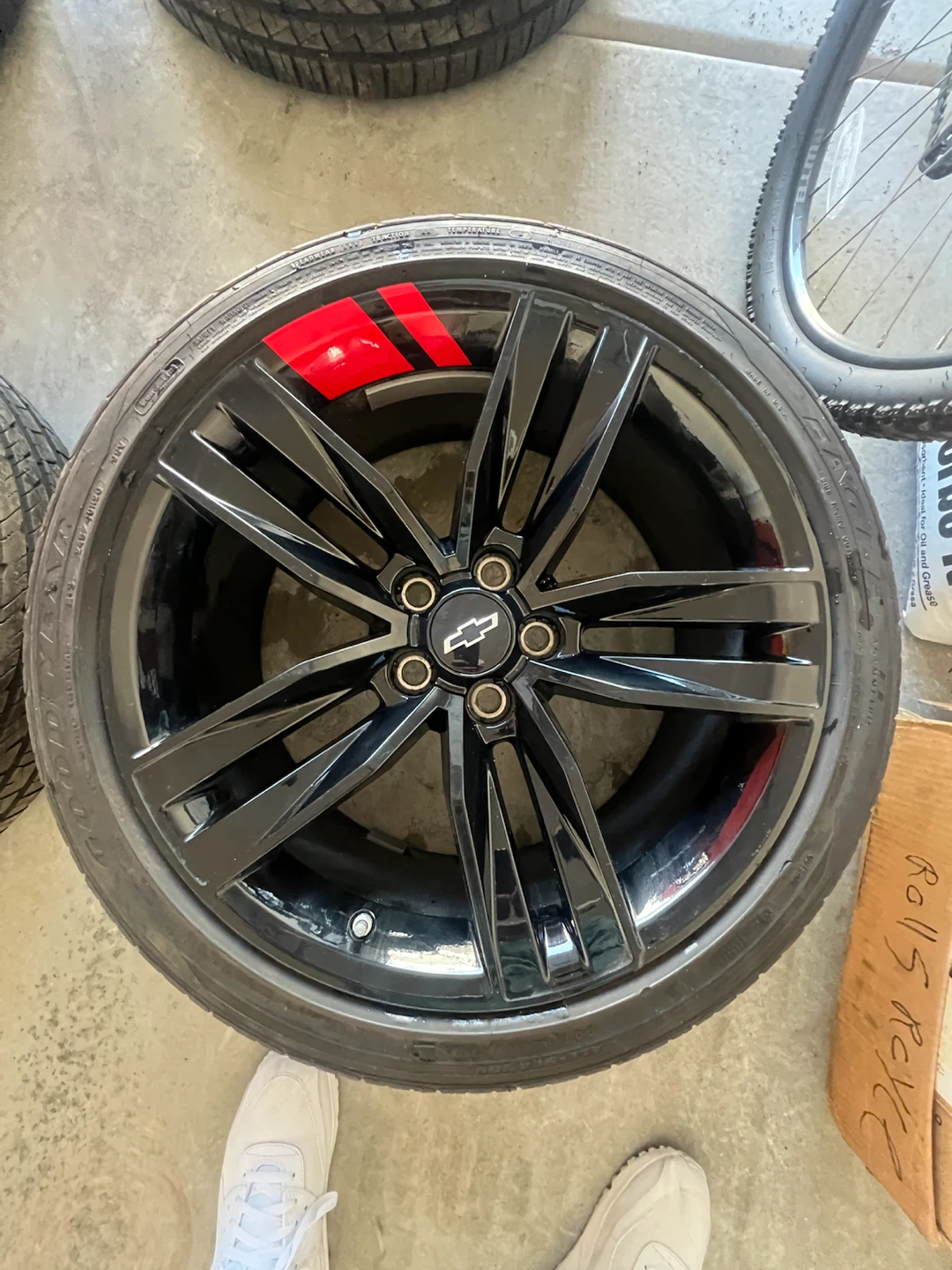 2023 Camaro 20” Wheels & Goodyear Tires