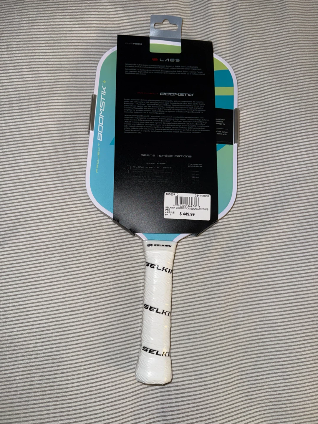 Boomstik® Elongated Pickleball Paddle - photo 2