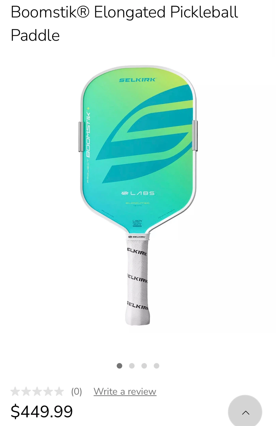 Boomstik® Elongated Pickleball Paddle - photo 5
