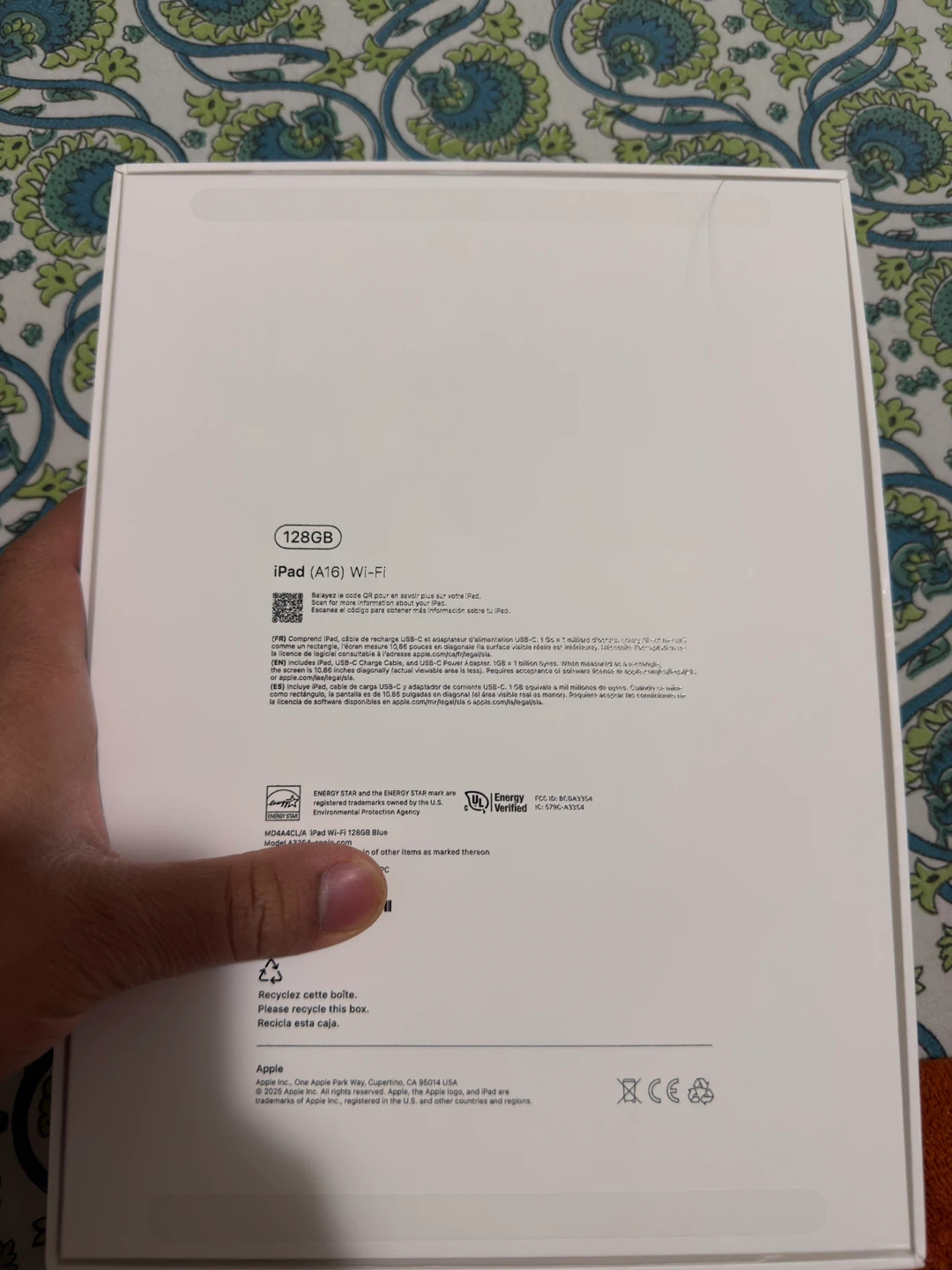 Apple iPad 128GB Wi-Fi Blue 11 inch - photo 4