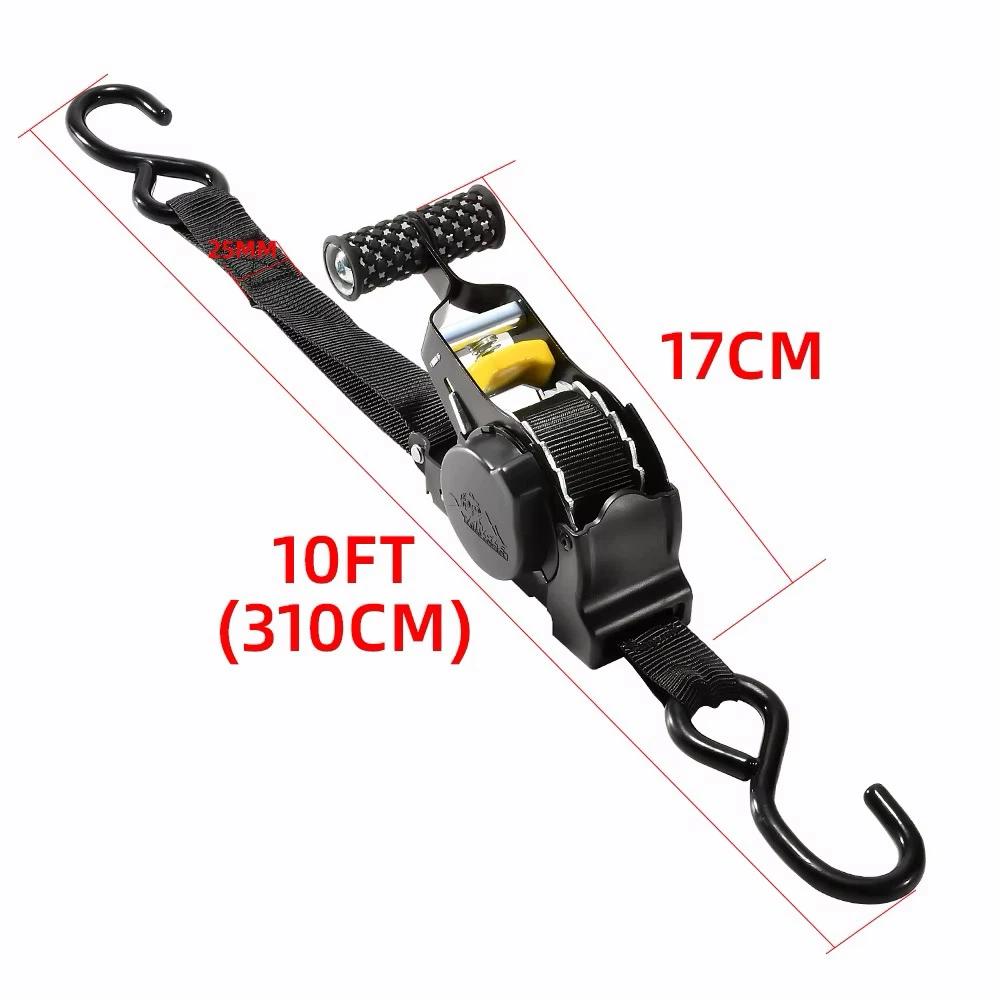 Auto Retractable Ratchet Strap 1500 lbs - photo 3