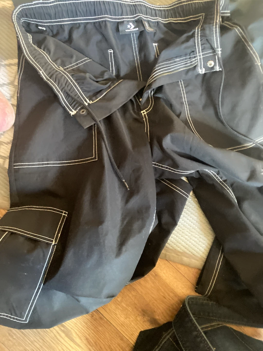 Converse Cons Cargo Pants - Black, Medium