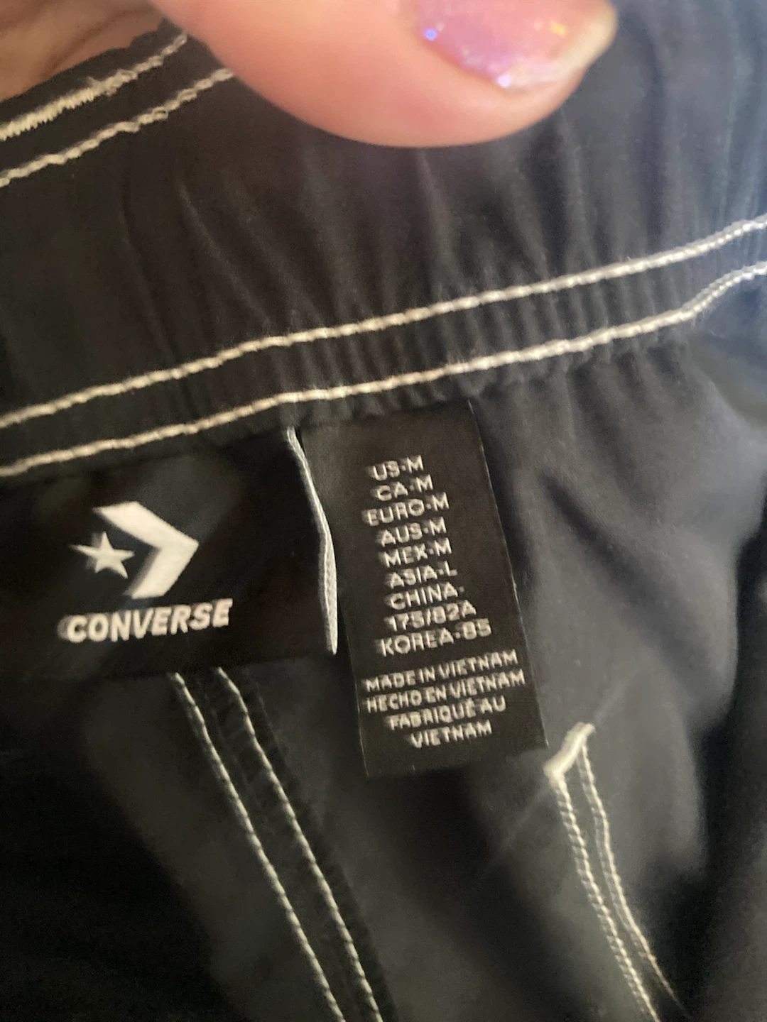 Converse Cons Cargo Pants - Black, Medium - photo 2