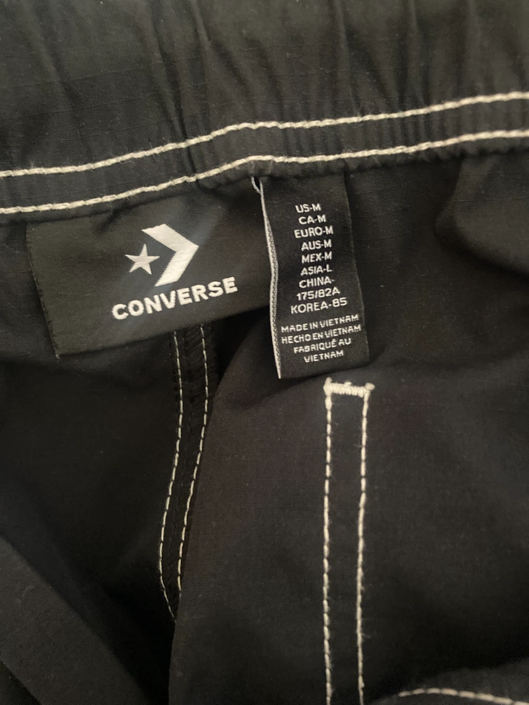 Converse Cons Cargo Pants - Black, Medium - photo 4