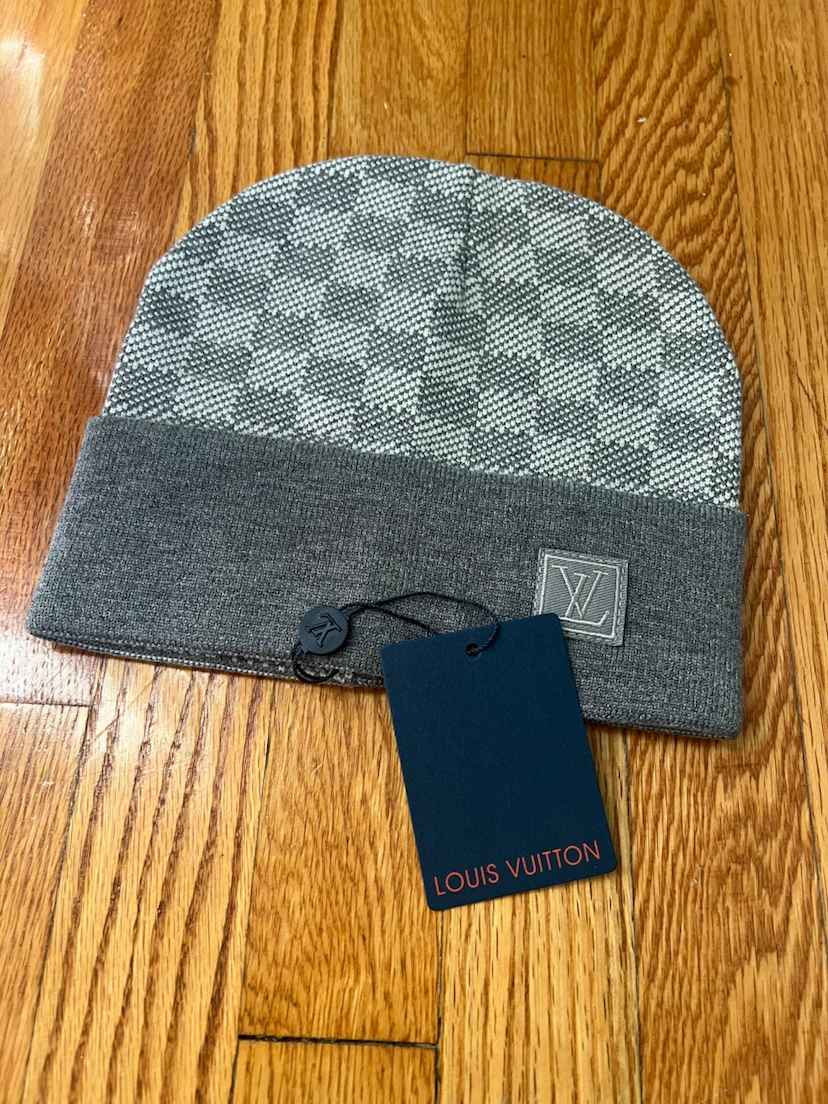 Louis Vuitton Damier Beanie
