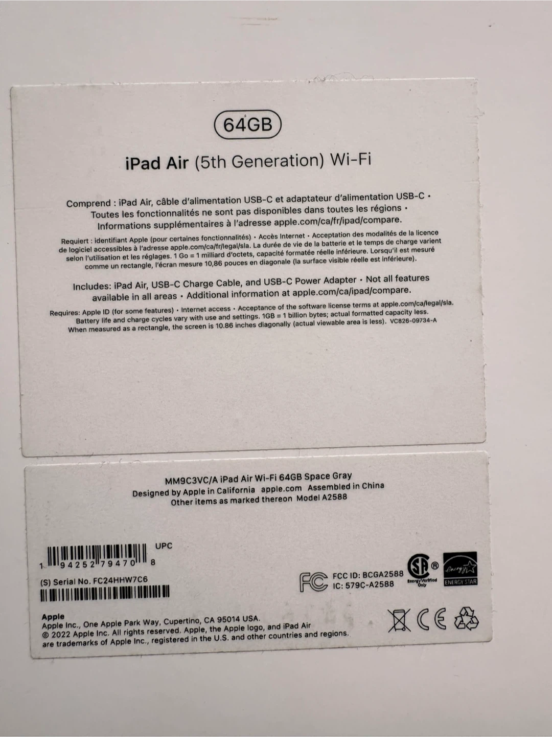 Ipad Air 5th Gen 64gb - photo 4