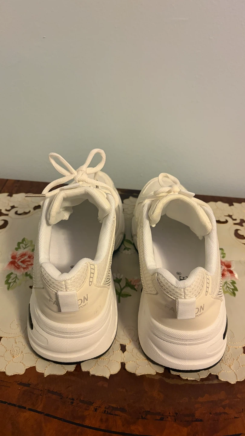 White Fashion Sport Sneakers - photo 2