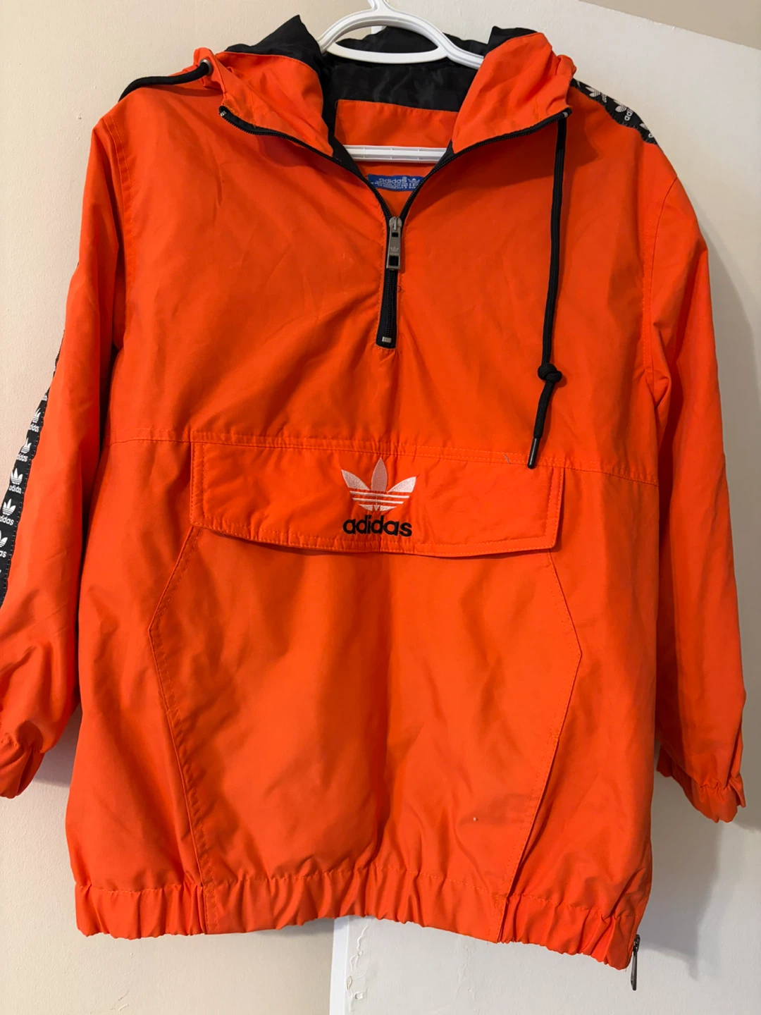 Adidas Originals Orange Anorak Jacket - photo 4