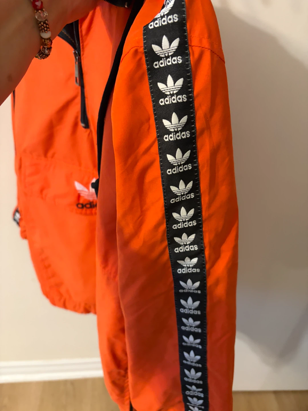 Adidas Originals Orange Anorak Jacket - photo 5