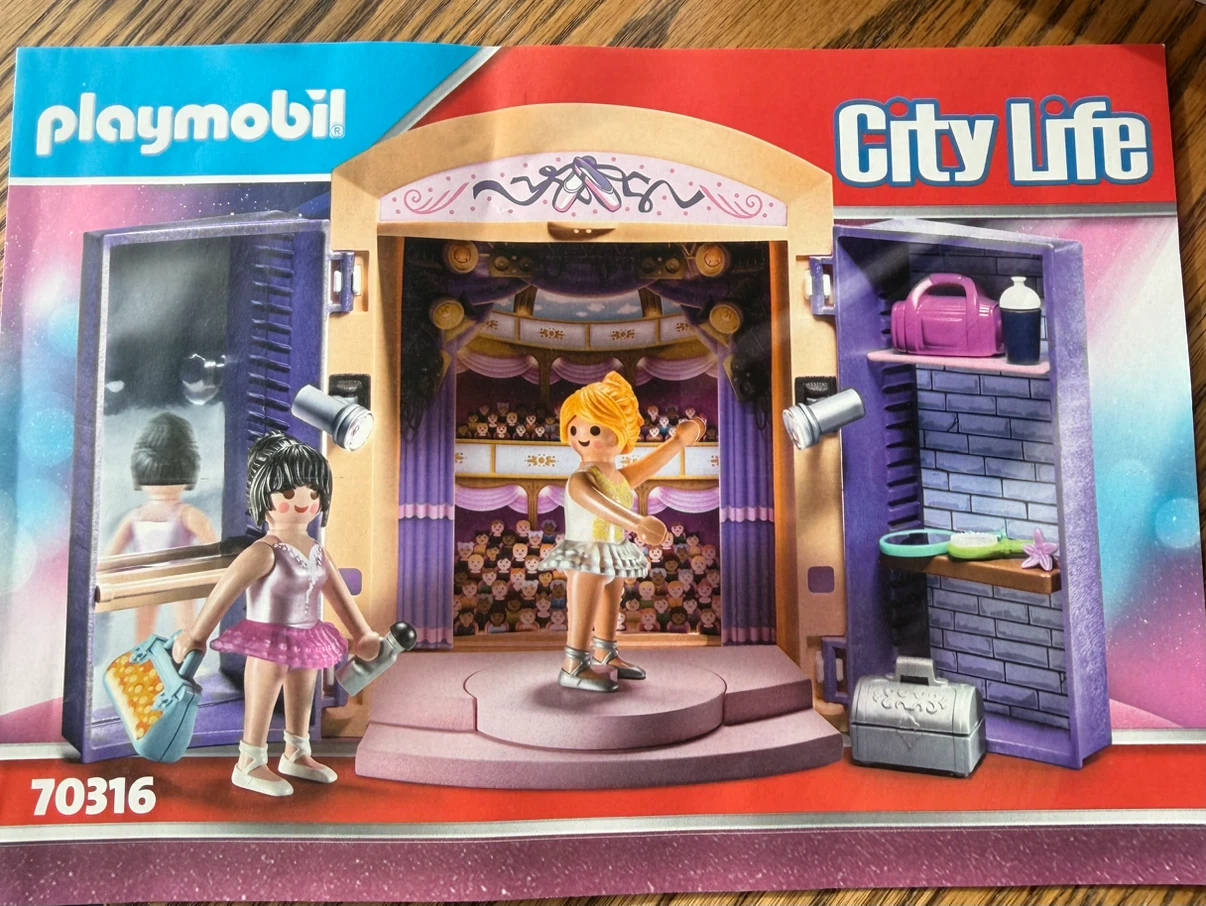 Playmobil City Life Ballerina Stage 70316