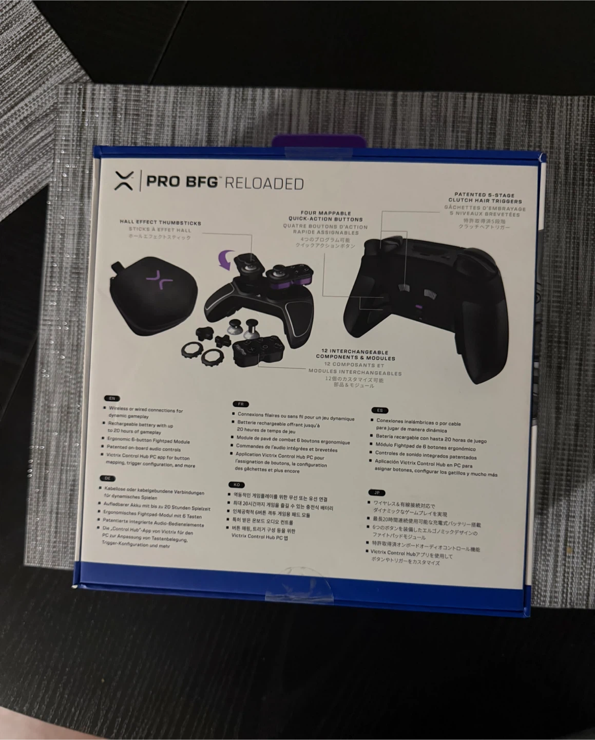 Victrix Pro BFG Wireless Controller for PS5 and PS4 - photo 3