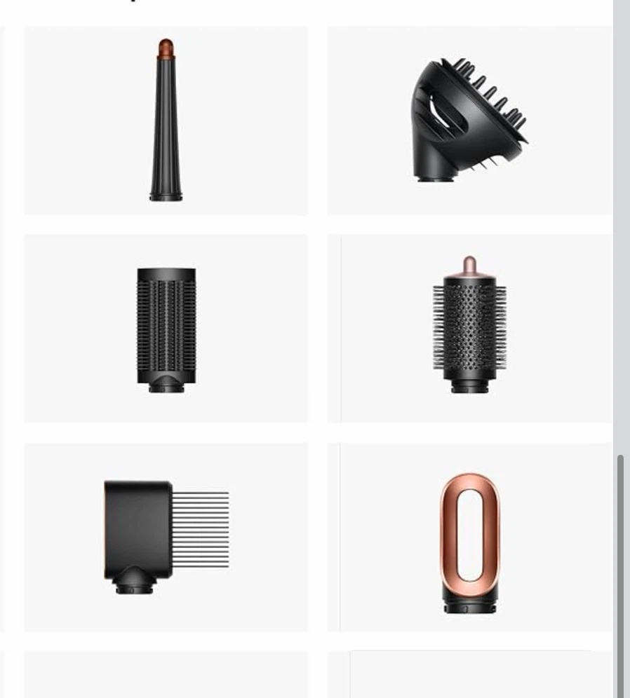 Dyson Airwrap Styling Attachments Set only
